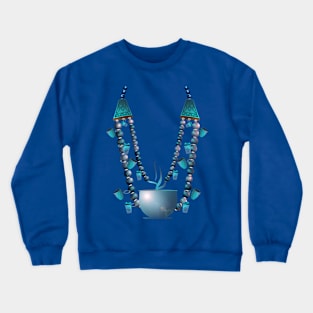 Pharaohs coffee necklace Crewneck Sweatshirt